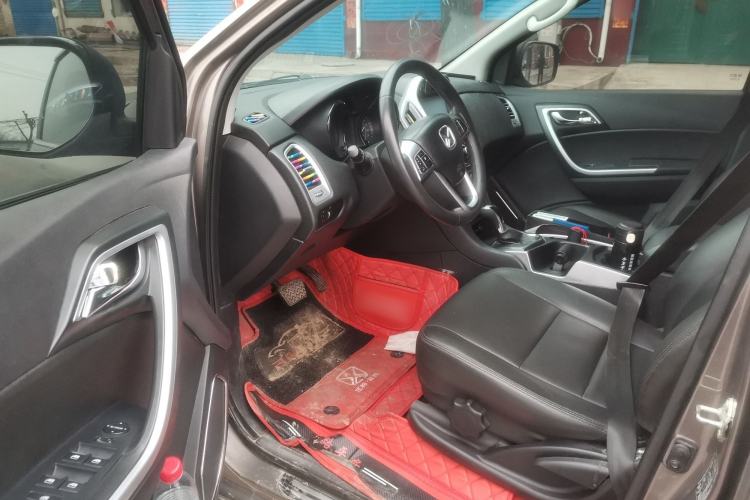 Used JMC Yusheng S350 2014 2.4T Automatic 2WD Diesel Luxury Version with Sunroof 7 Seats Driver Seat