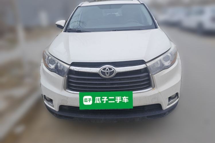 Used Toyota Highlander 2015 2.0T Four-Wheel Drive Luxury Edition 7-Seater Front