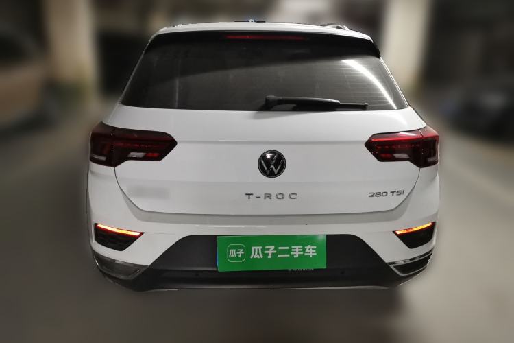 Used Volkswagen T-ROC 2021 Revised Version 280TSI DSG Two-Wheel Drive Comfort & Smart Connectivity Edition Rear