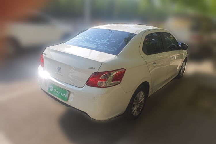Used Peugeot 301 2014 1.6L Manual Comfort Edition Rear Right 45 Deg