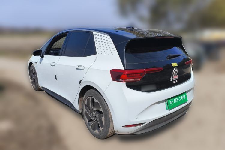 Used Volkswagen ID.3 2023 Upgraded Model Pure Intelligent Enjoyment Version Rear Left 45 Deg