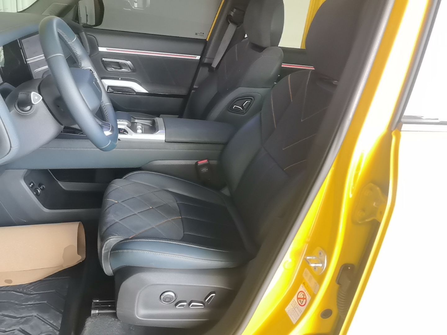 Avant de la voiture