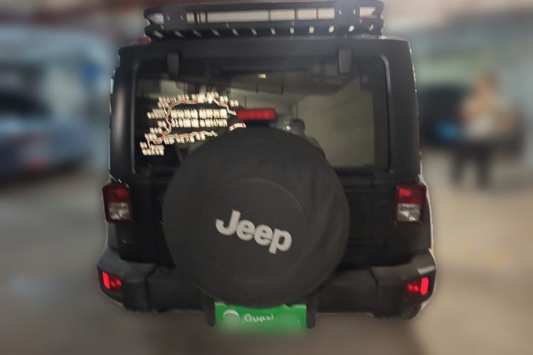 Used Jeep Wrangler 2017 3.6L Rubicon Four-Door Comfort Edition Rear