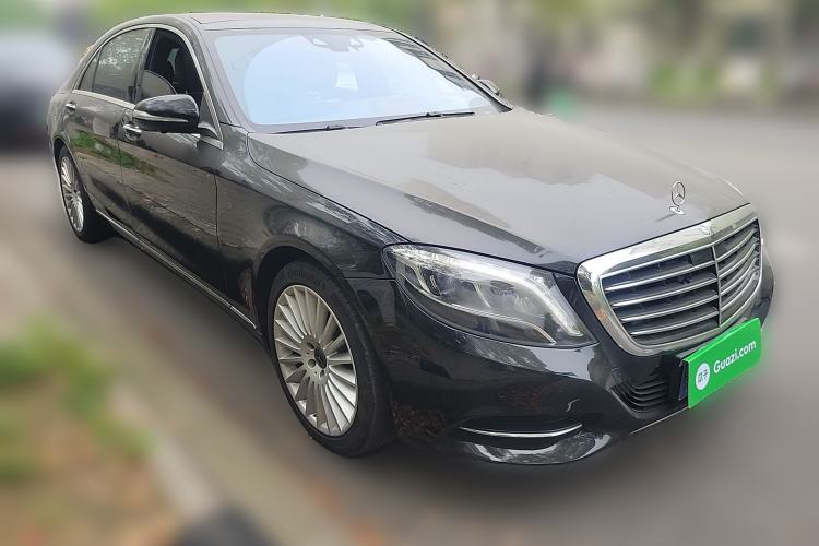 Used Mercedes-Benz S-Class 2014 S 400 L HYBRID Front Right 45 Deg