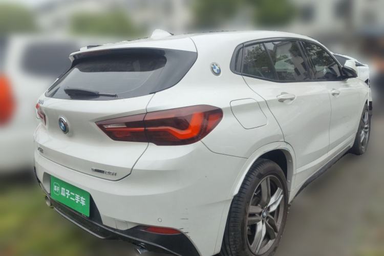 Used BMW X2 2021 Restyled sDrive25i M Sport Package Rear Right 45 Deg