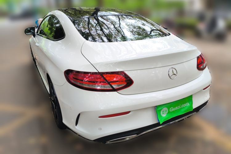 Used Mercedes-Benz C-Class 2019 C 260 Coupe Rear Left 45 Deg