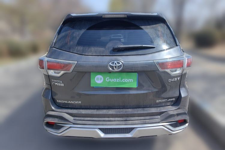 Used Toyota Highlander 2015 2.0T Four-Wheel Drive Luxury Edition 7-Seater Rear