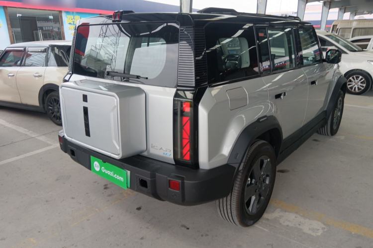 Used iCAR 03 2024 501km Two-Wheel Drive Long-Range Version Rear Right 45 Deg