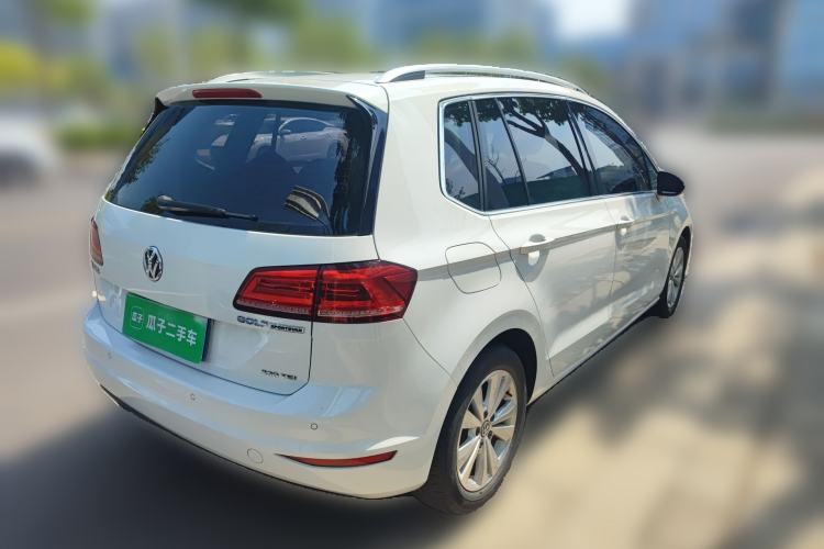 Used Volkswagen Golf Sportsvan 2018 230TSI Automatic Trend Edition Rear Right 45 Deg