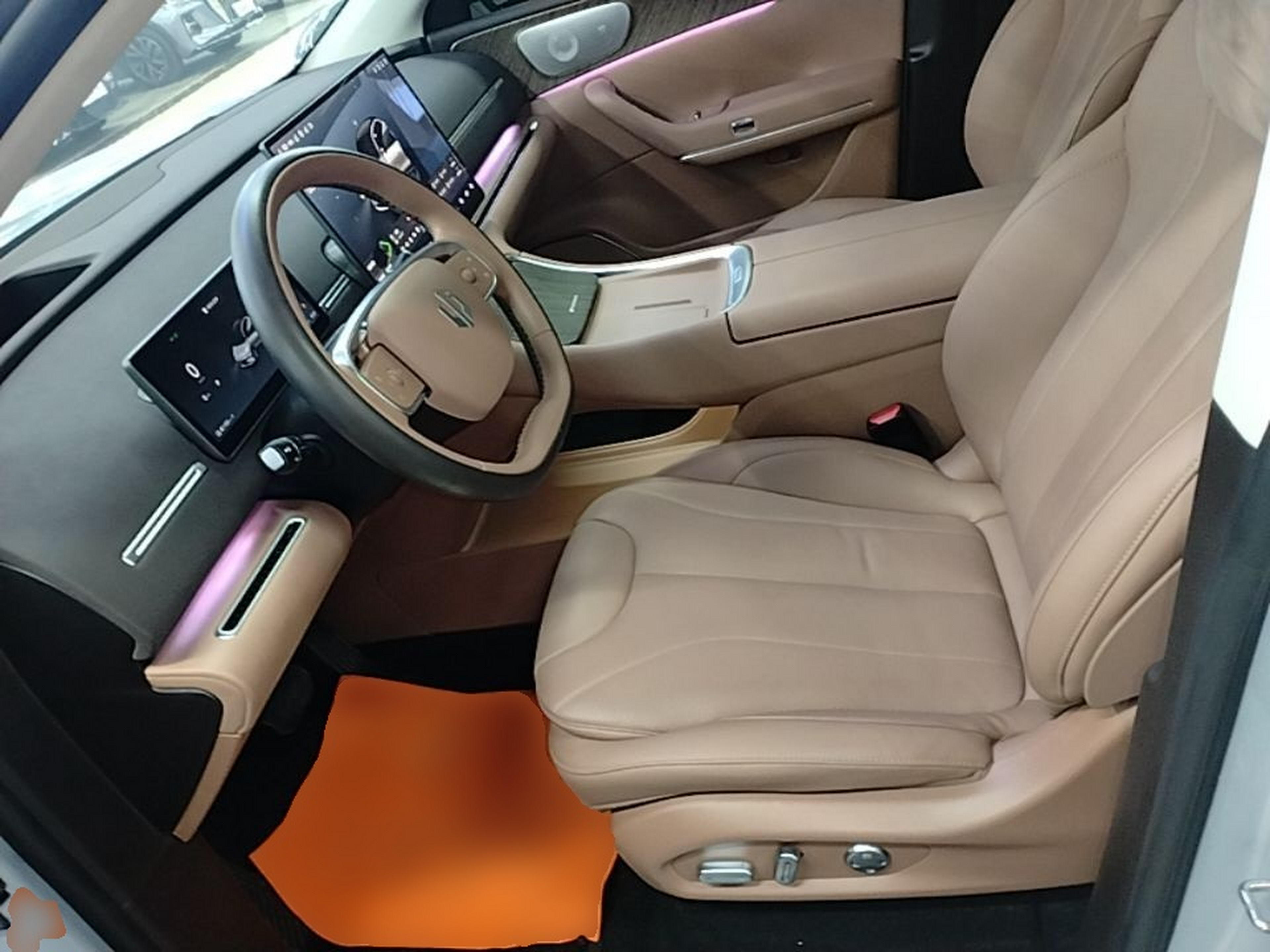 Avant de la voiture