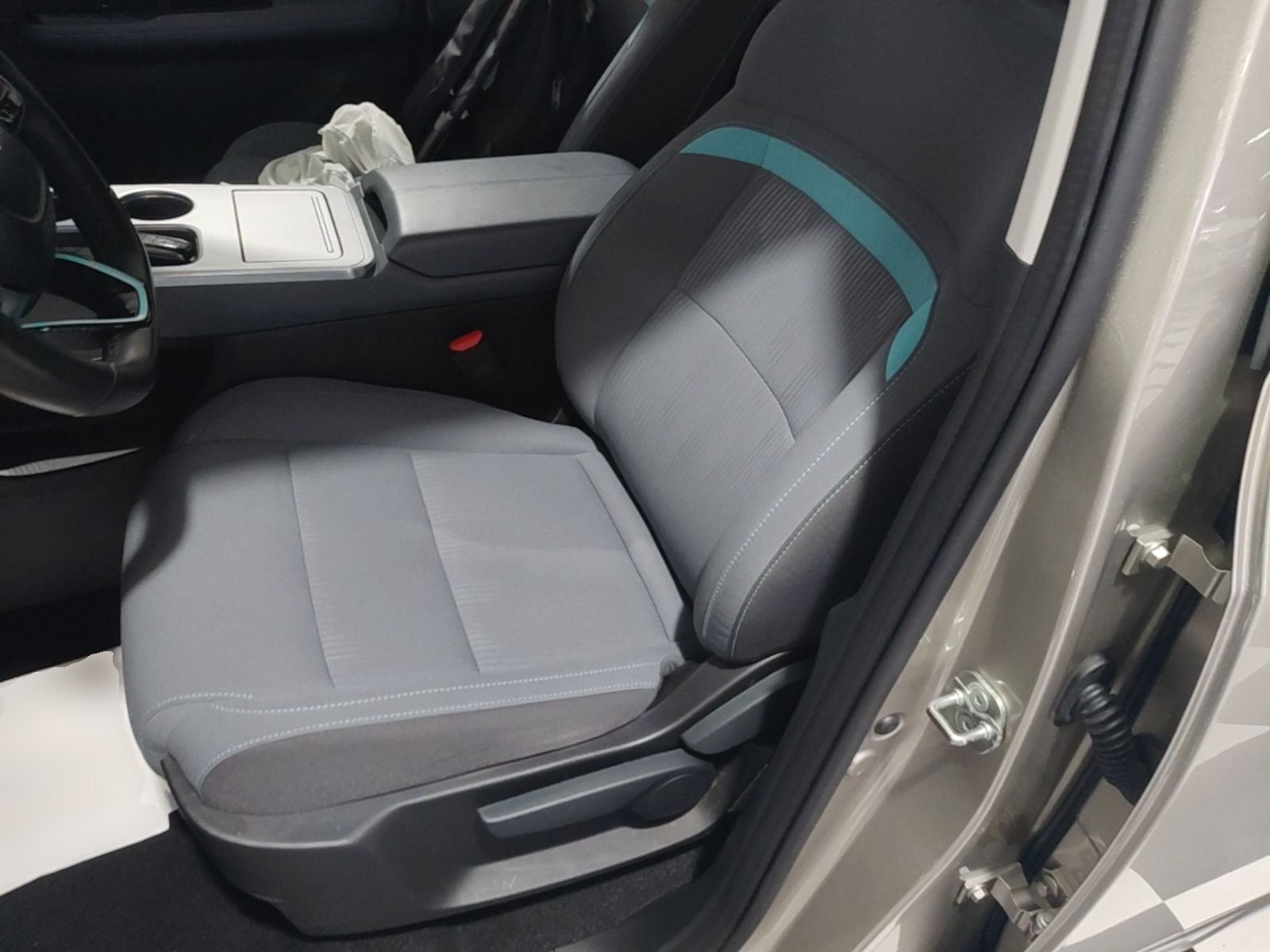 Vordere Reihe im Auto