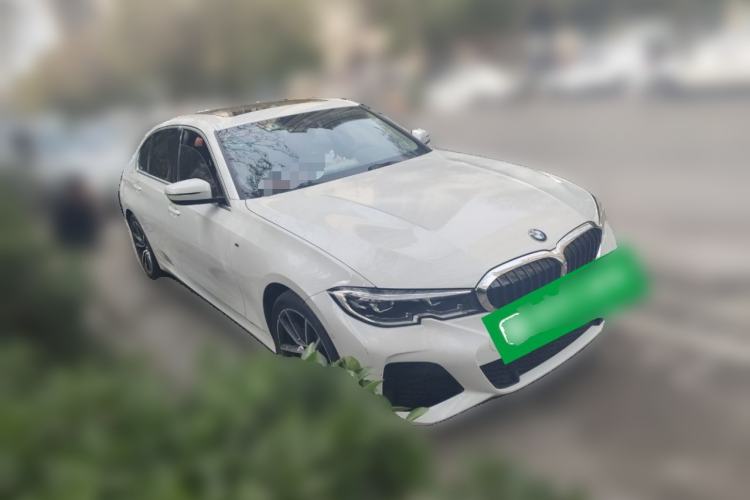 Used BMW 3 Series 2021 325Li M Sport Package Front Right 45 Deg