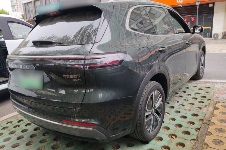 Used Geely Galaxy Xingjian 7 EM-i 2025 120km Launch+ Version Rear Right 45 Deg