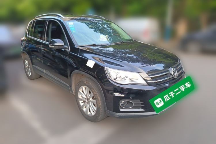 Used Volkswagen Tiguan 2010 2.0 TSI Automatic All-Wheel-Drive Elite Edition Front Right 45 Deg