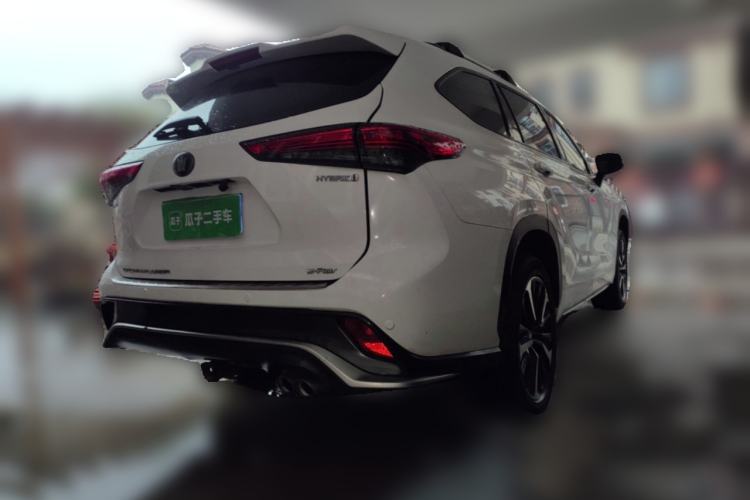 Used Toyota Crown Kluger 2021 2.5L HEV Four-Wheel Drive Luxury Edition Rear Right 45 Deg