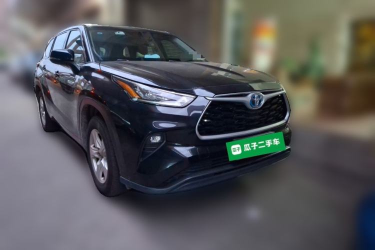 Used Toyota Highlander 2022 Dual-Engine 2.5L Two-Wheel Drive Elite Edition 7-Seater Front Right 45 Deg