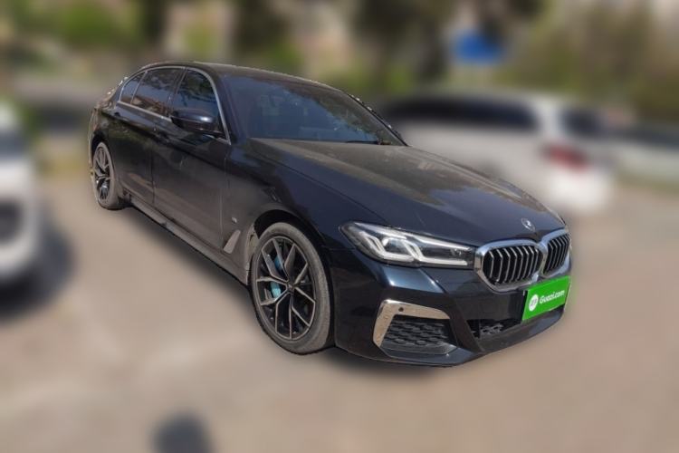 Used BMW 5 Series 2021 530Li Luxury Edition M Sport Package Front Right 45 Deg