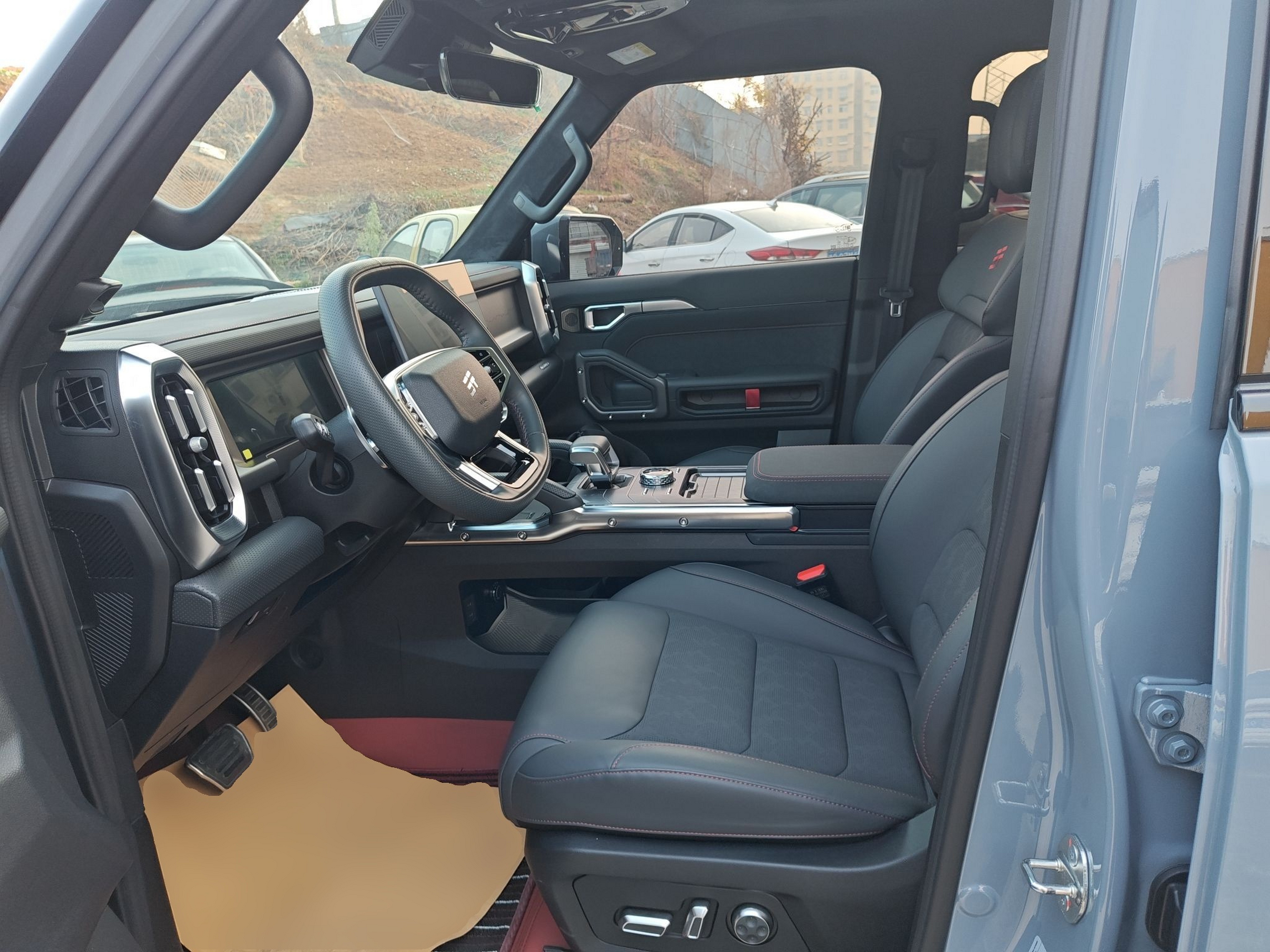 Avant de la voiture