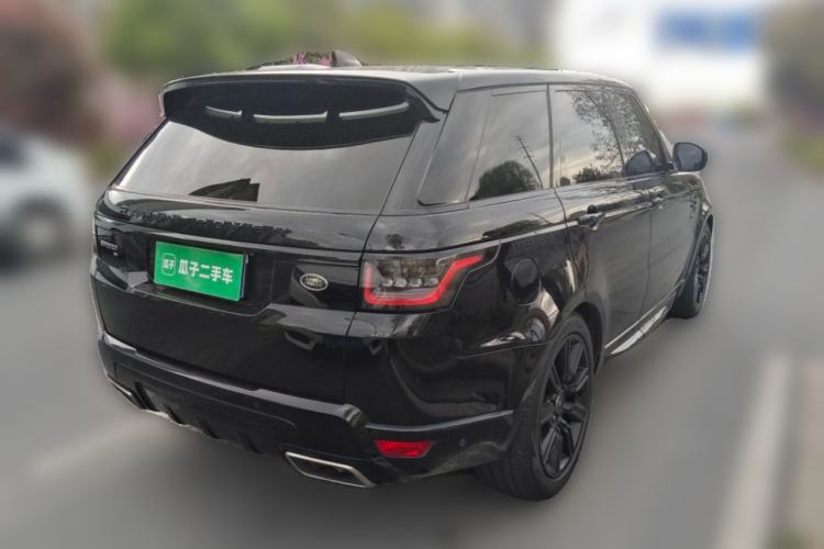 Used Land Rover Range Sport 2021 3.0 L6 YAO Black Edition Rear Right 45 Deg