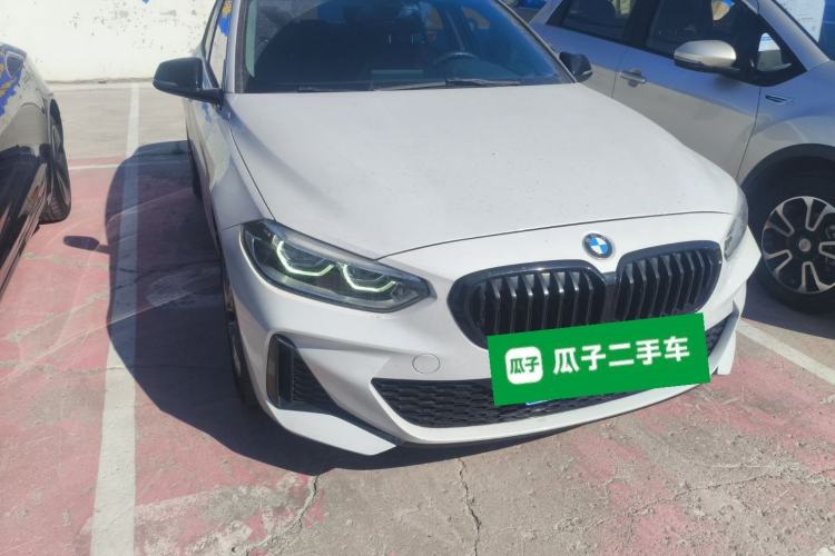 Used BMW 1 Series 2021 120i M Sport Night Edition Front Right 45 Deg