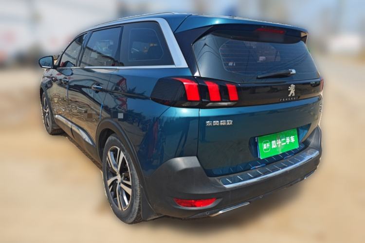 Used Peugeot 5008 2017 350THP 7-Seater Elite Edition Rear Left 45 Deg