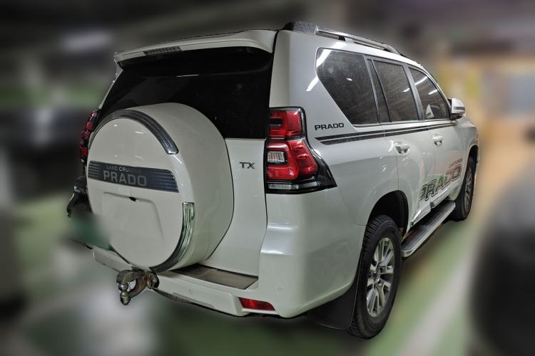 Used Toyota Prado 2018 3.5L Automatic TX-L with Rear-Mounted Spare Tire
