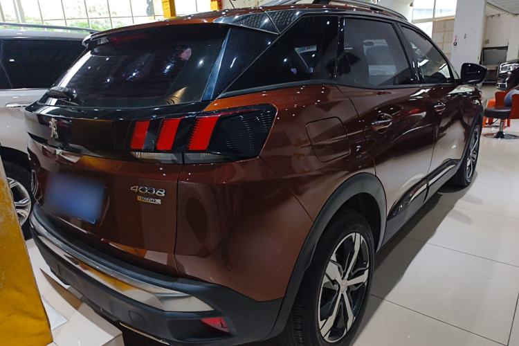 Used Peugeot 4008 2017 350THP Elite Edition Rear Right 45 Deg