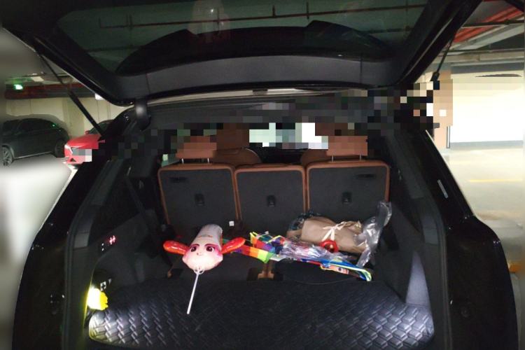 Used Audi Q7 2020 55 TFSI quattro S line sports model Trunk