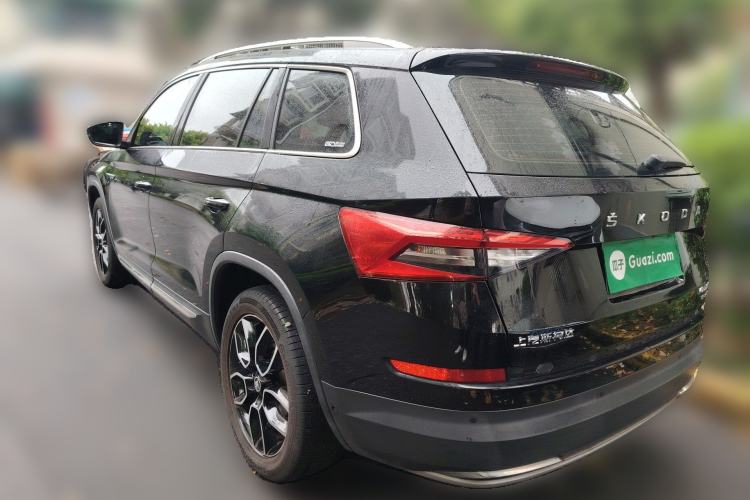 Used Skoda Kodiaq 2019 Facelifted TSI330 7-Seater Two-Wheel-Drive Luxury Enjoyment Edition China VI Standard Rear Left 45 Deg