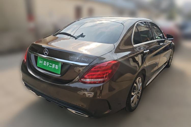 Used Mercedes-Benz C-Class 2015 C 200 L Sport Edition Rear Right 45 Deg