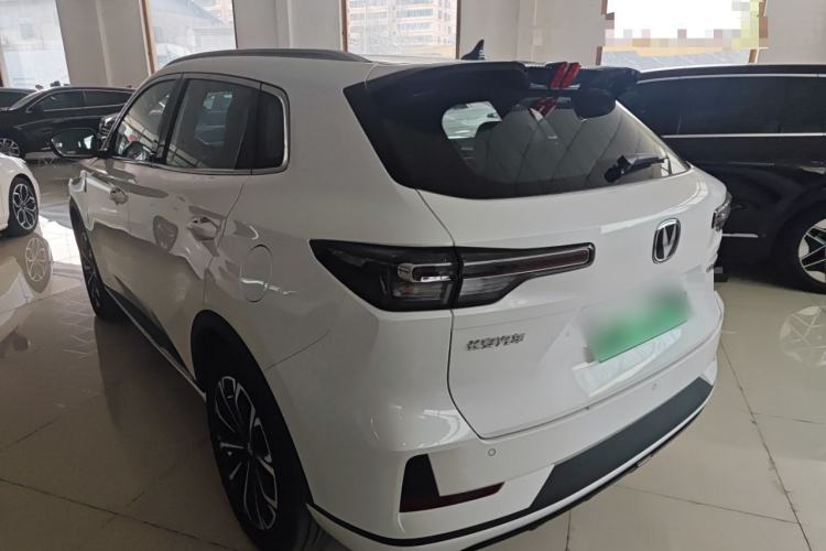 Used CHANGAN CS55PLUS PHEV 2025 Smart New Blue Whale 125km Battleship Edition Rear Left 45 Deg