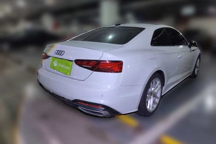 Used Audi A5 2023 Coupe 40 TFSI Fashionable and Dynamic Model Rear Right 45 Deg