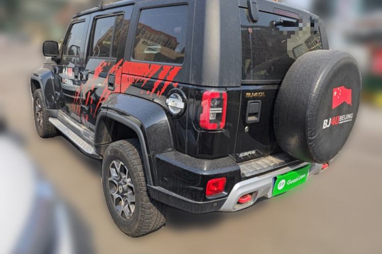 Used BAIC Off-Road BJ40 2019 PLUS 2.3T Automatic Four-Wheel Drive Premium Edition China VI Rear Left 45 Deg