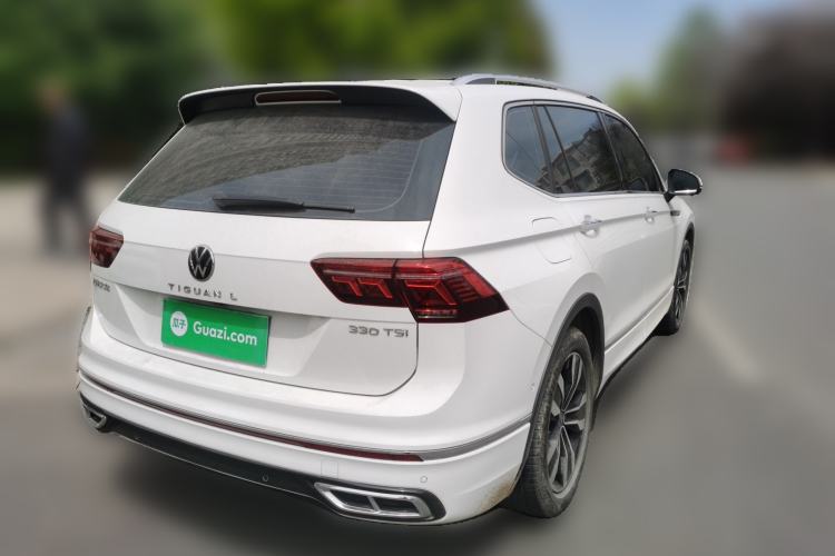 Used Volkswagen Tiguan L 2022 330TSI Automatic Two-Wheel Drive R-Line Enhanced Edition Rear Right 45 Deg