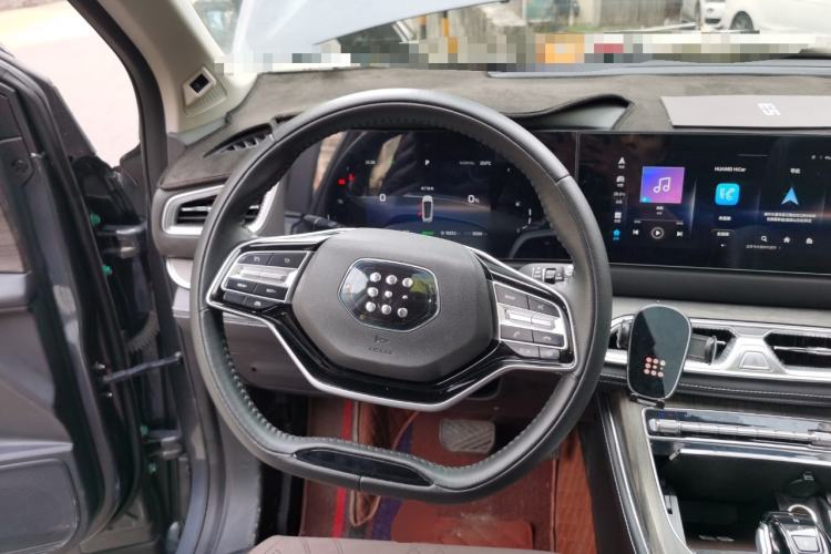 Used Landian E5 2024 Honor Edition 100KM Premium Model 7 Seats Steering Wheel