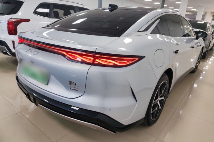 Used BYD Han L 2025 EV Four-Wheel Drive LiDAR Flagship Model Rear Right 45 Deg