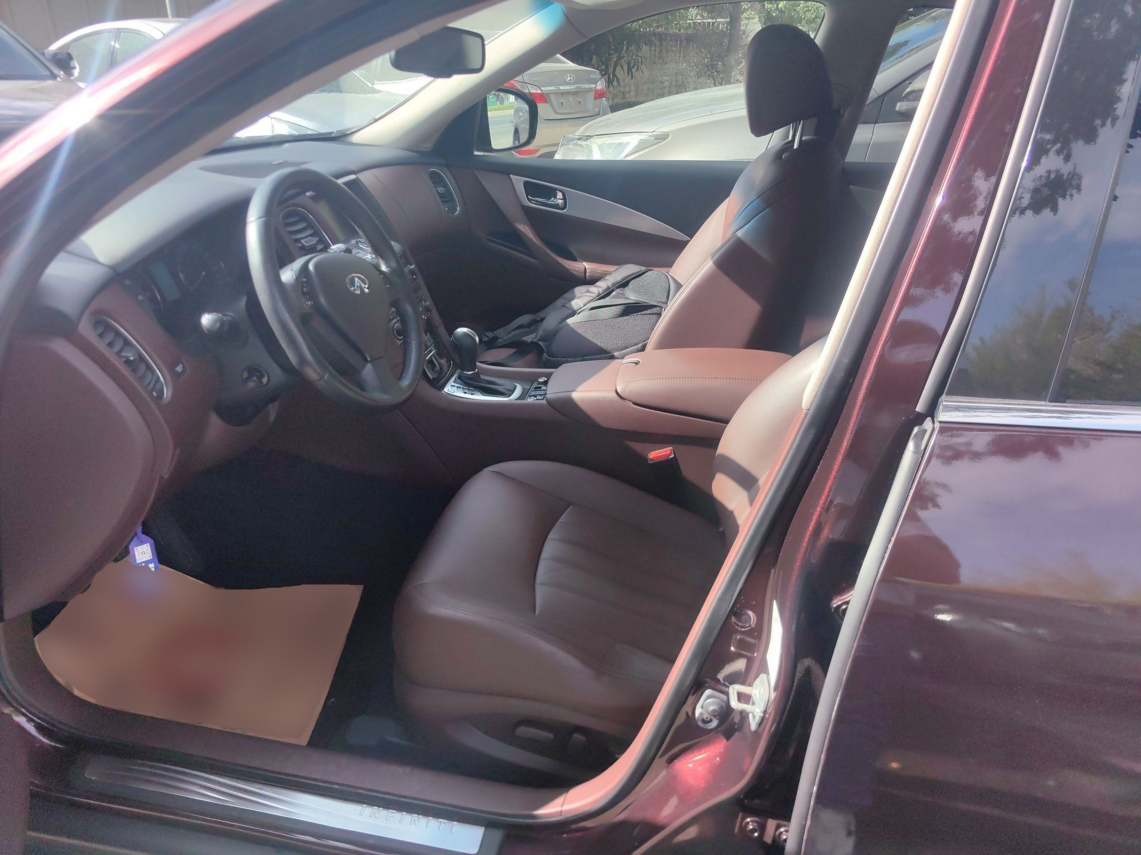 Avant de la voiture