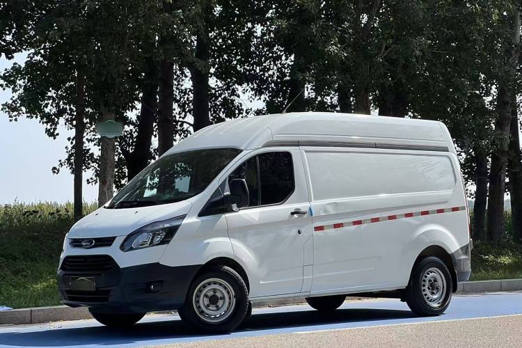 Used Ford Transit 2019 2.0T Diesel Van Mid-Chassis Mid-Roof 3-Seater China VI Standard