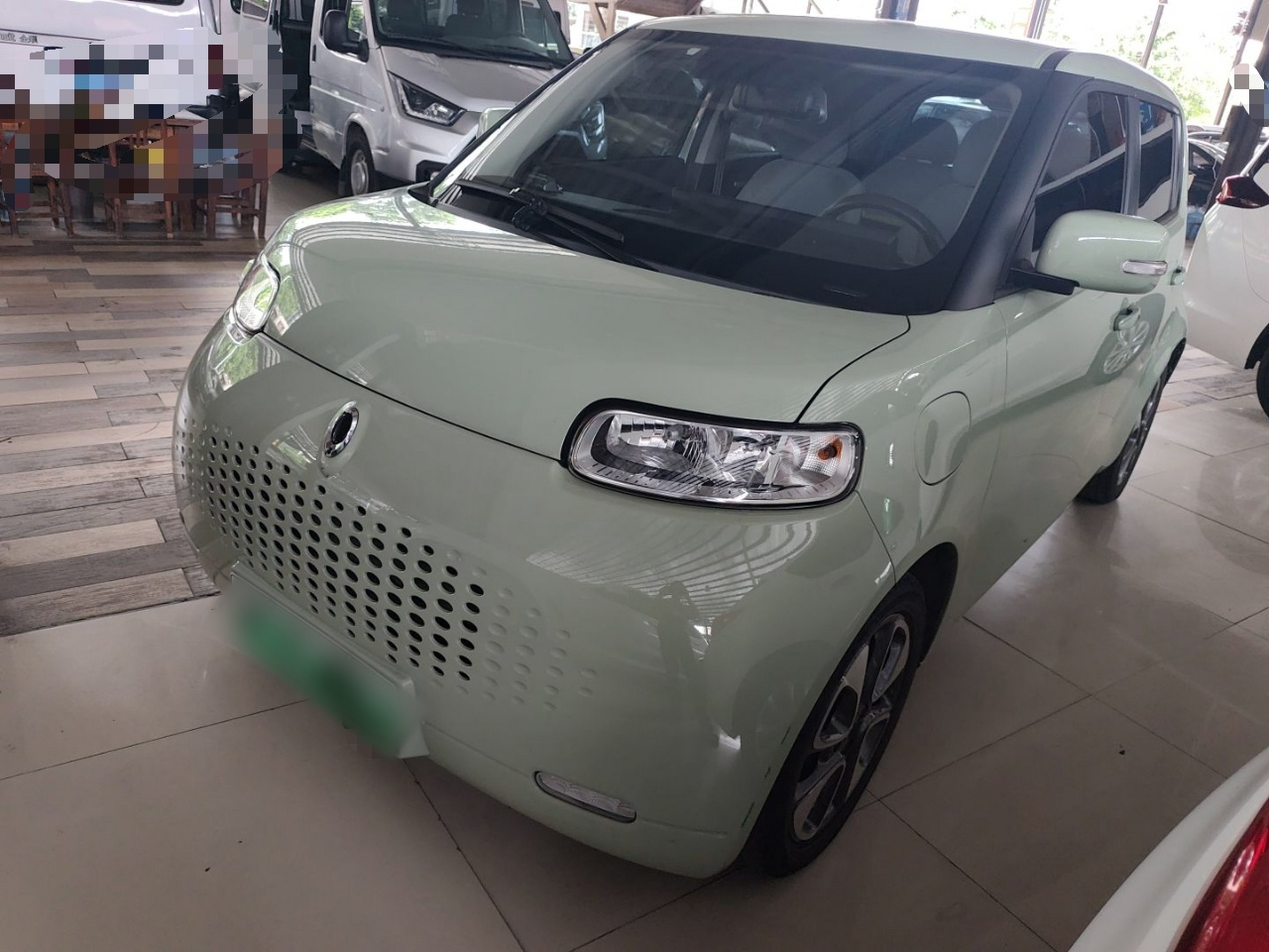 Parte inferior delantera