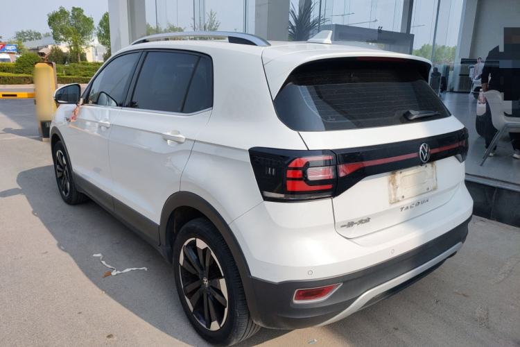 Used Volkswagen Tacqua 2021 1.5L Automatic Yue Zhi Lian Edition Rear Left 45 Deg