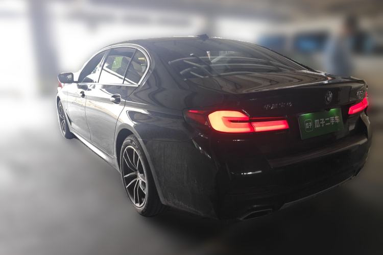 Used BMW 5 Series 2022 Restyled 525Li M Sport Package Rear Left 45 Deg