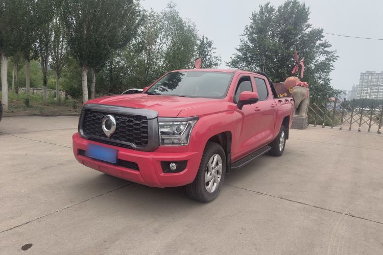 Used Great Wall King Kong Poer 2022 2.0T Manual Diesel Two-Wheel Drive Entrepreneurial Version Long Box Flat Bed – GW4D20M