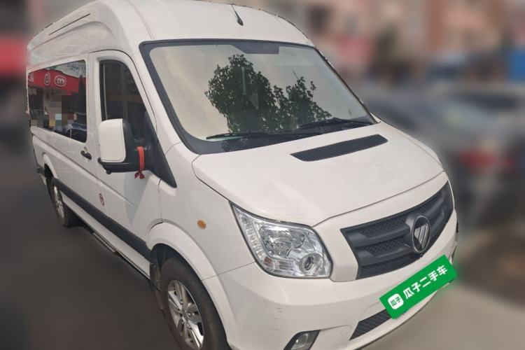 Used Foton Toano 2024 Small Passenger Comfort Version Cummins 2.8T Manual Transmission Long Wheelbase Mid-Roof Design Rear Single Tire 9-Seater