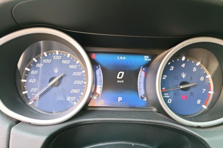 Used Maserati Ghibli 2017 3.0T Standard Edition Instrument Cluster