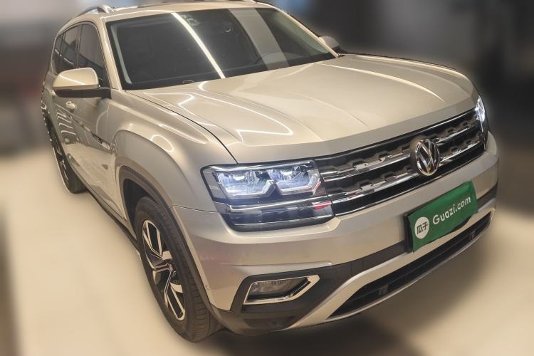 Used Volkswagen Teramont 2017 380TSI Four-Wheel Drive Luxury Edition Front Right 45 Deg