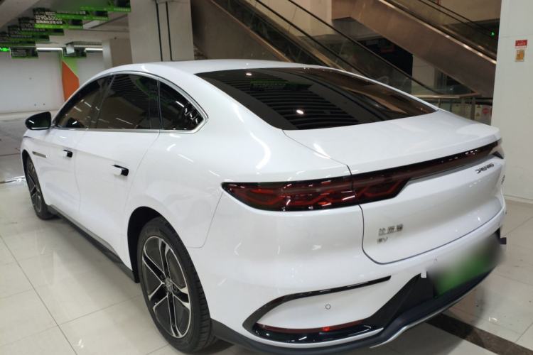 Used BYD Han 2023 EV Champion Edition 605KM Front-Drive Premium Model Rear Left 45 Deg