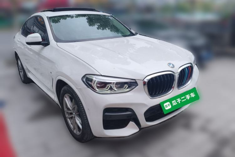 Used BMW X4 2021 xDrive 25i M Sport Package Front Right 45 Deg