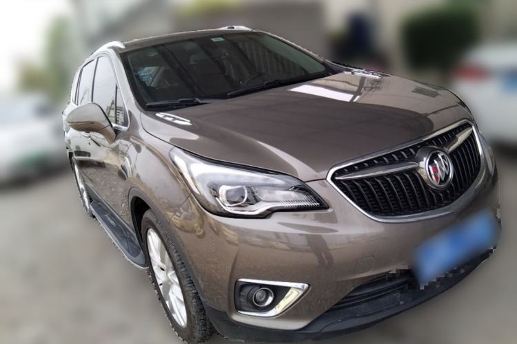 Used Buick Envision 2017 28T Four-Wheel Drive Elite Model Front Right 45 Deg