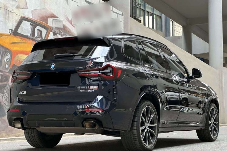 Used BMW X3 2022 xDrive30i Luxury Model M Night Sky Package Exterior 3