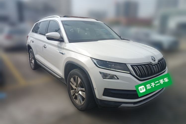 Used Skoda Kodiaq 2019 Facelifted TSI330 5-Seater Two-Wheel-Drive Luxury Enjoyment Edition China VI Standard Front Right 45 Deg